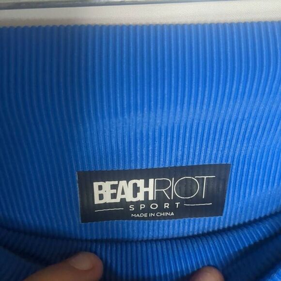 Beach Riot Almalfi Pant Blue Colorblock M Medium - Picture 5 of 8